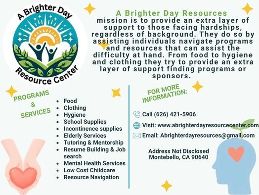 A Brighter Day Resource Center