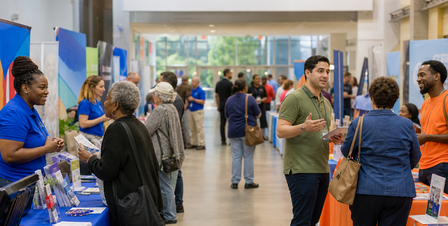 Indoor Community Resource Fair With Networking-2