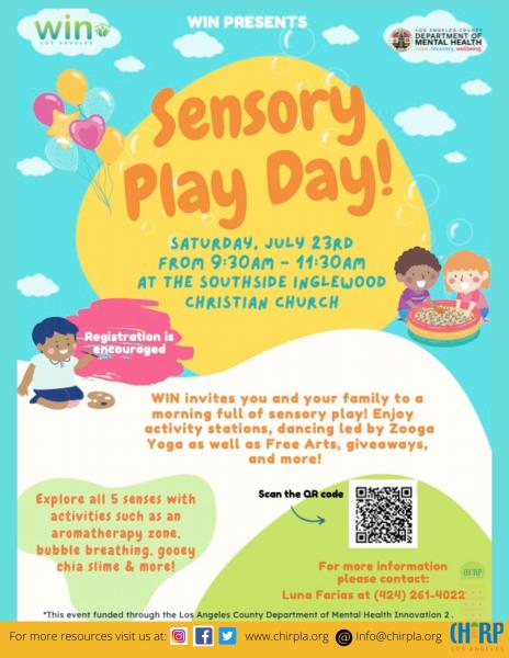 Sensory Play Day | Chirp LA