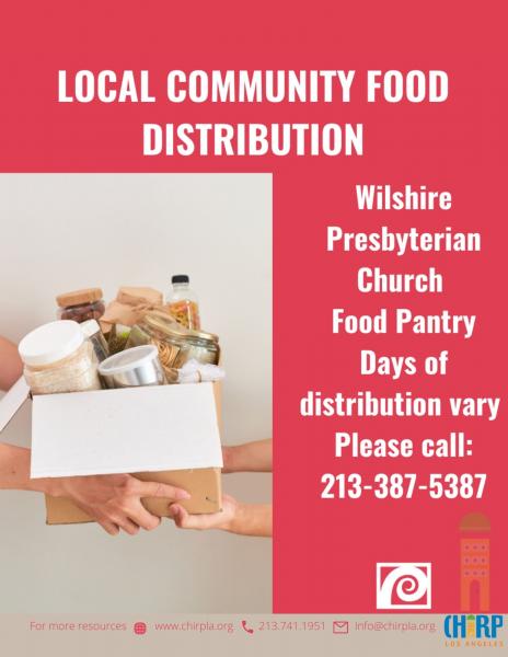 Local Community Food Distribution | Chirp LA