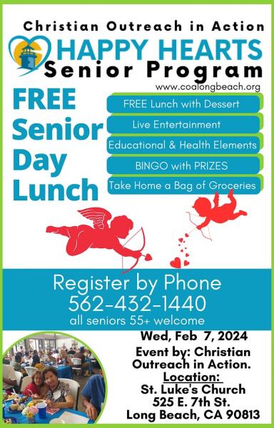 Senior Day Lunch & Bingo | Chirp LA