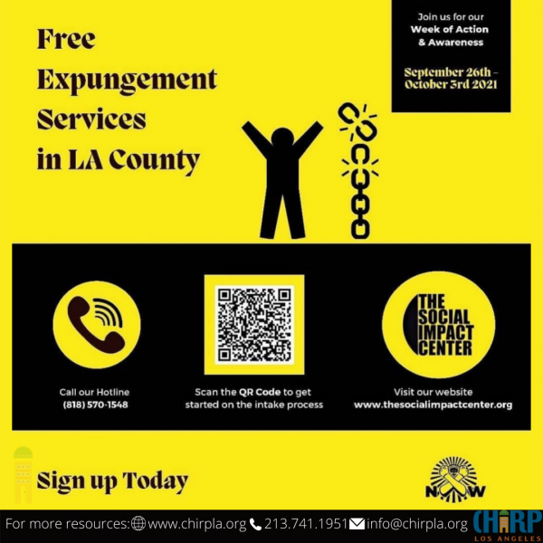 Free Expungement Services in LA County Chirp LA