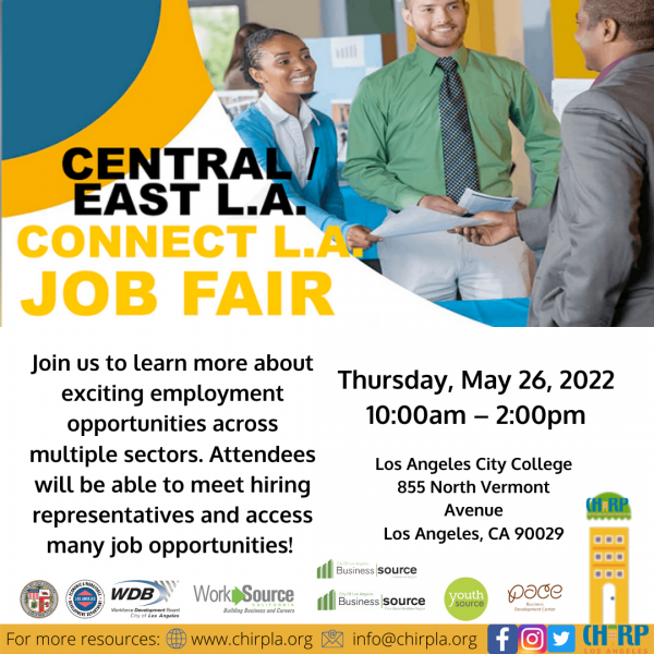 Connect LA Job Fair Chirp LA