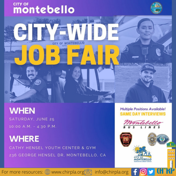 Montebello Job Fair Chirp LA